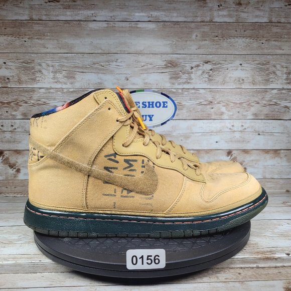 Nike Other - NIKE DUNK HI PREMIUM QS MEN'S SIZE 13 GOLD ALL STAR GALAXY ATHLETIC SHOES
